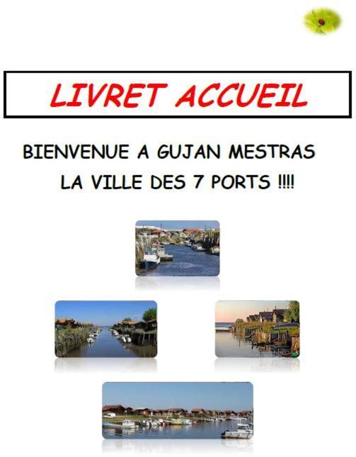 Villa Climatisée et Wifi Gujan à 5 mn du Bassin d'Arcachon Esterno foto